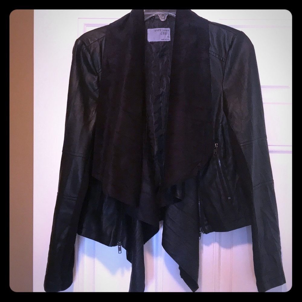 Ruff Hewn GREY Black Jacket